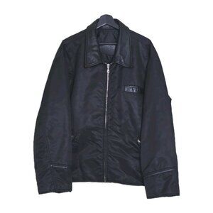 Vtg Rudsak Full Zip Jacket Mens L Black LS Lined Grunge Minimalist MN-513 Canada